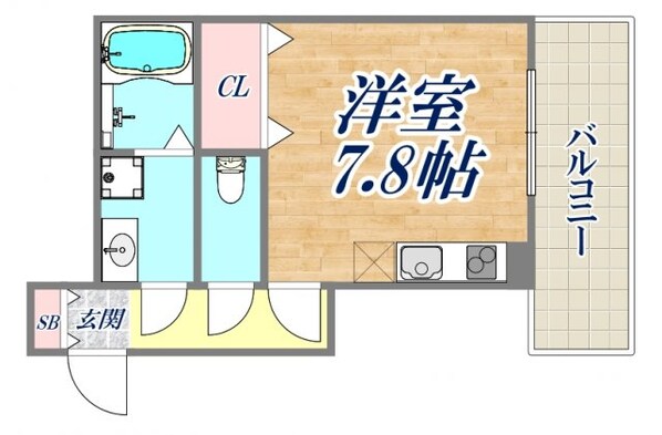 スリージェ住吉本町の物件間取画像